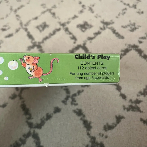 NEW VINTAGE 1995 Sealed in Box Child’s Play Weight Training Card Game - Picture 3 of 6